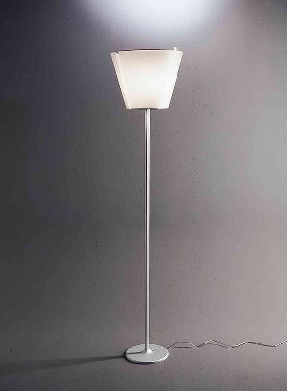 Artemide - Melampo Mega vloerlamp - aluminiumgrijs - zilver