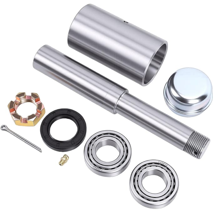 Bandenrek Scharnierkit Roestvrij Staal Stabiele Bandendrager Naaf en Afdichtingskit voor Off-Road SUV's gray