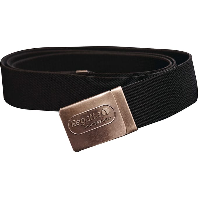 Regatta Heren Premium Werkkleding Riem Met Stretch (Zwart)