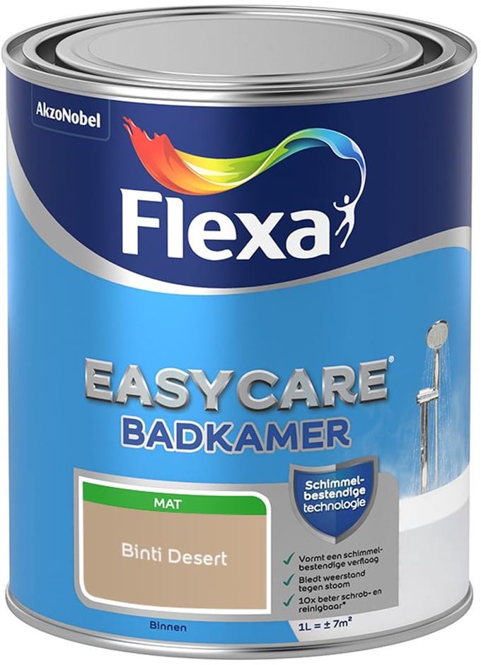 Flexa - Easycare Badkamer - Binti Desert - Mengverf - 1 L