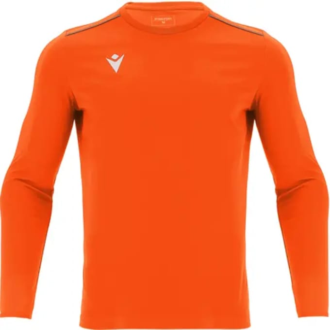 Macron Rigel Hero Voetbalshirt Lange Mouw Kinderen - Oranje | Maat: 152