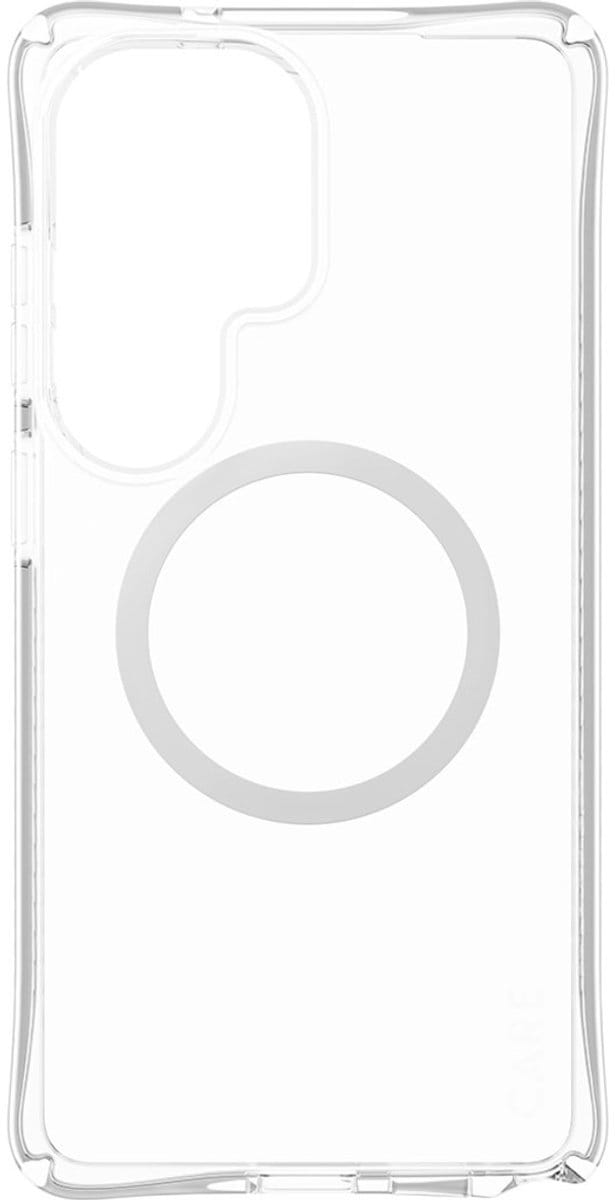 CARE by PanzerGlass Samba Case Transparent w. White Qi Samsung Galaxy S26 Ultra