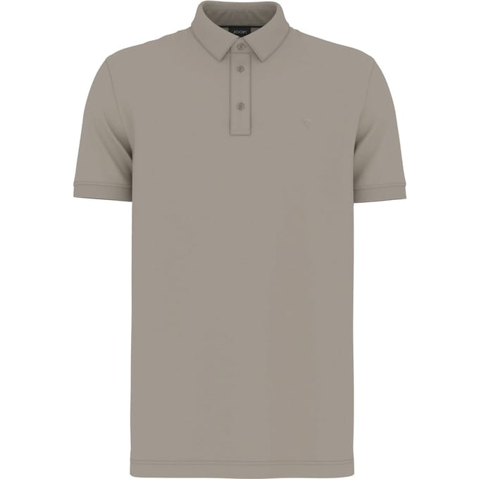modern fit poloshirt met gestikt logo model 'Primo'