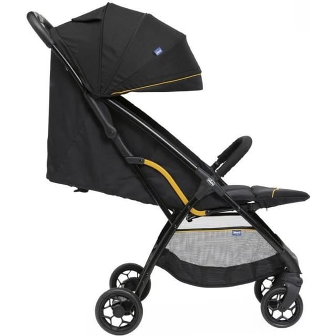 CHICCO Poussette Glee Unven - 4 roues - Noir
