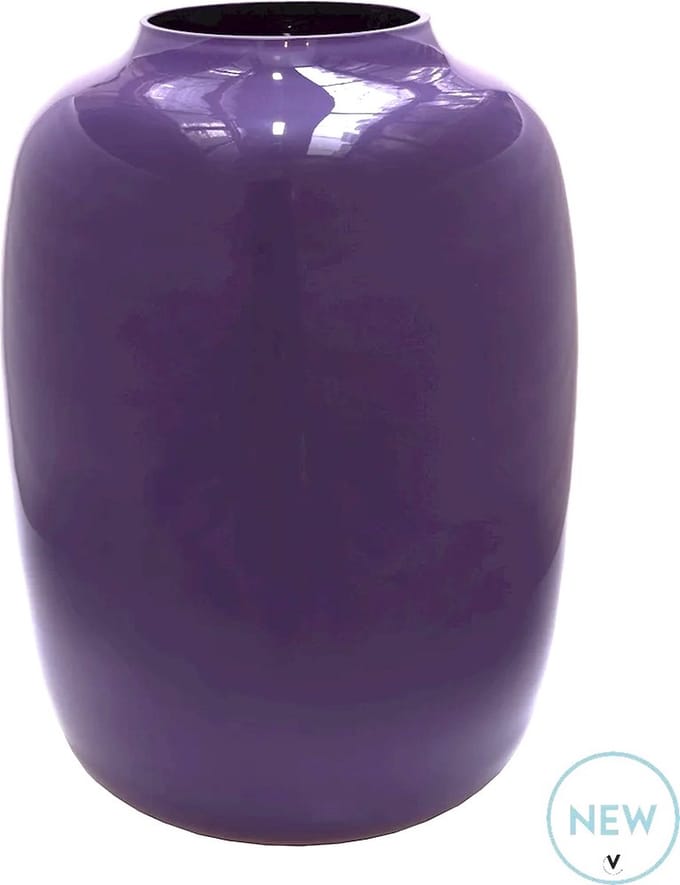 Vaas Artic | Medium | Purple - Paars | Ø25 x H35 cm