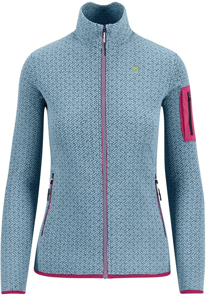 Karpos Mesdi´ Fleece Met Volledige Rits Blauw,Grijs L Vrouw