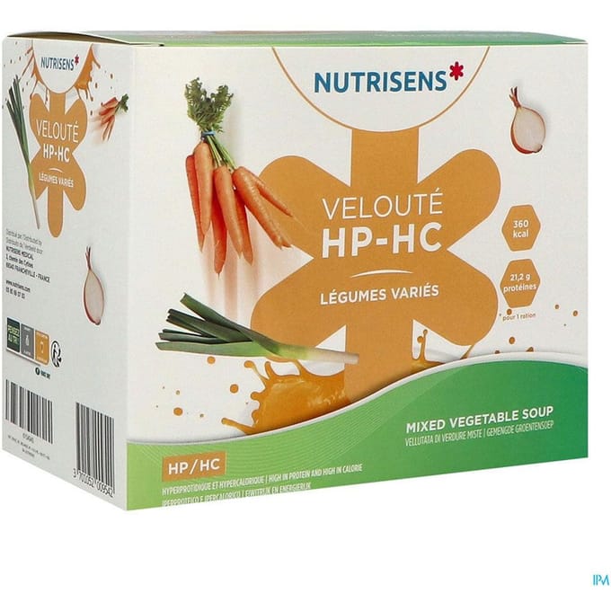 Nutrisens Soep HP/HC Gevarieerde Groenten 4 Zakjes