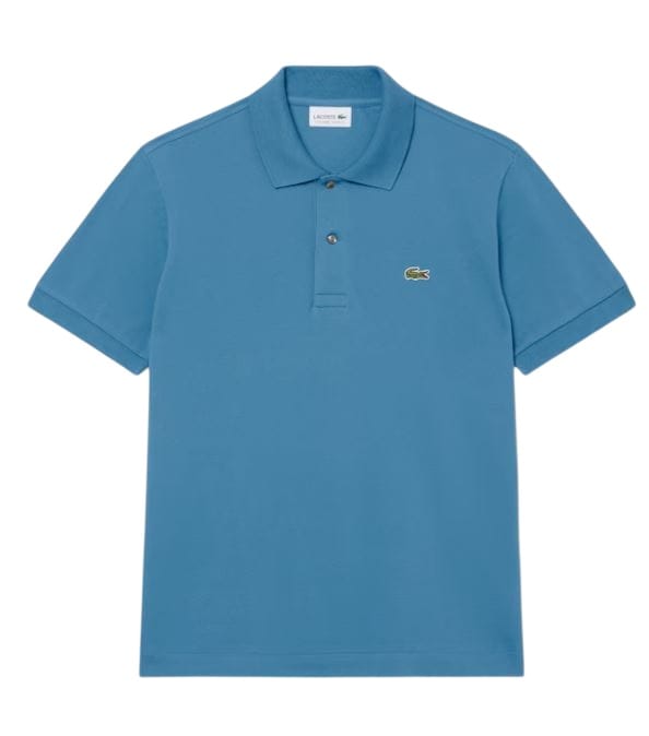 Lacoste Classic Fit polo - bodemloos middenblauw