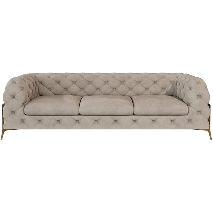 3-zitsbank Chelsea velvet | Ropez