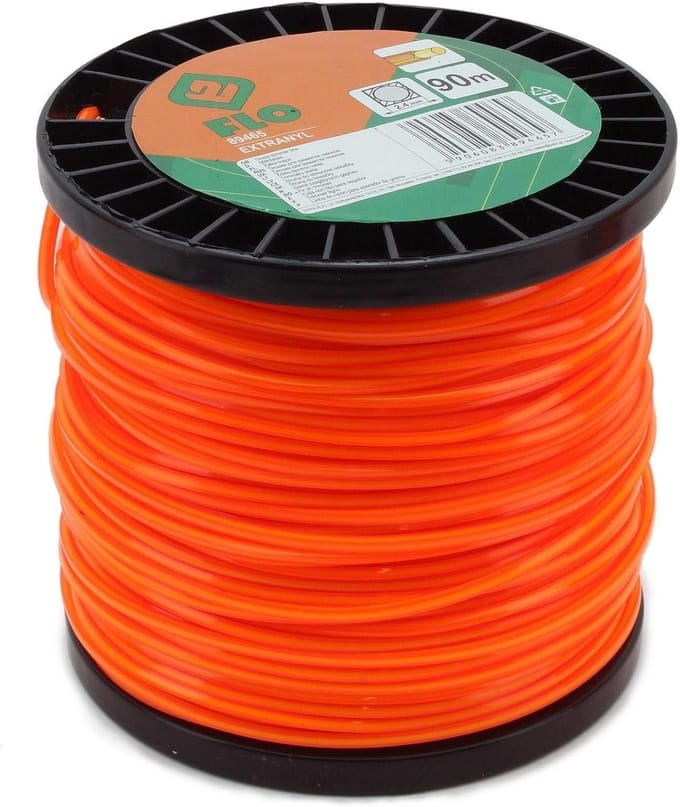 Grastrimmer Draad - Trimmerlijn - Onkruid Verwijderen - Extra Breed - 24 mm x 90 m