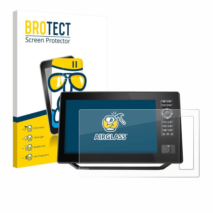 Screenprotector voor Humminbird Xplore 10 Beschermglas transparant