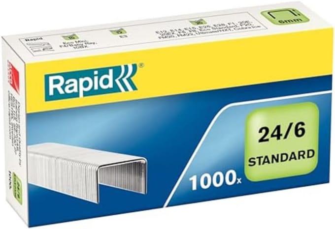 Nietjes voor bureauhechters 6mm