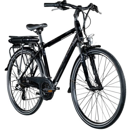ZÜNDAPP Elektrische fiets Z802 700c 28" (Heren, Zwart/grijs)