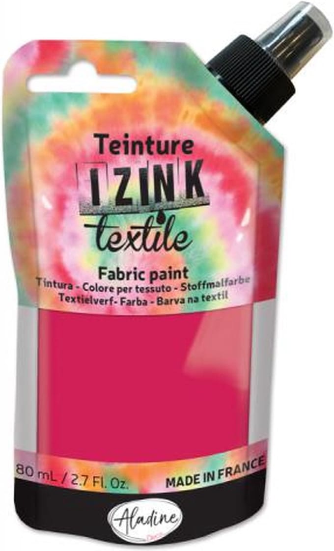 Izink Textile Dye Dahlia 80 ml