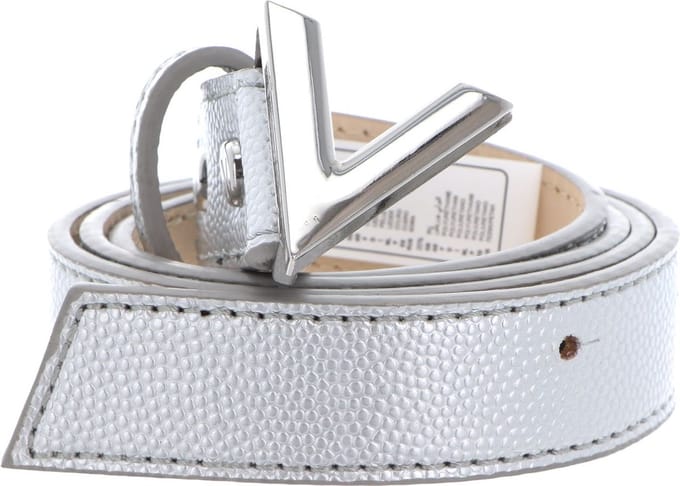 VALENTINO Riem Divina Belt W120 Argento / Argento Zilverkleurig