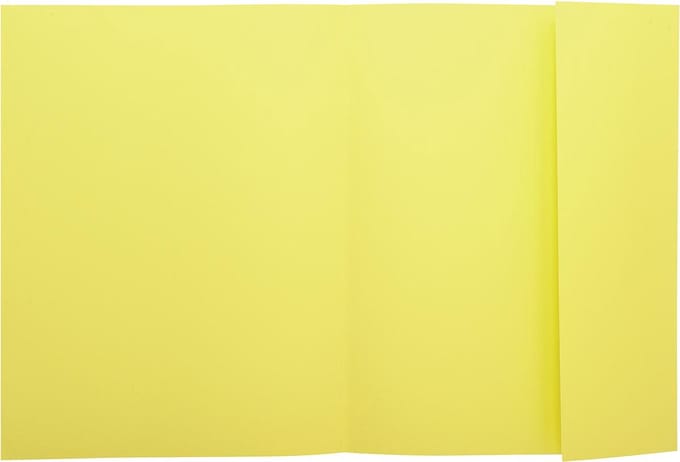 Exacompta 5x SUPER 160 Pak van 100 mappen met 1 klep - 24x32cm - - Kanariegeel - 348005E