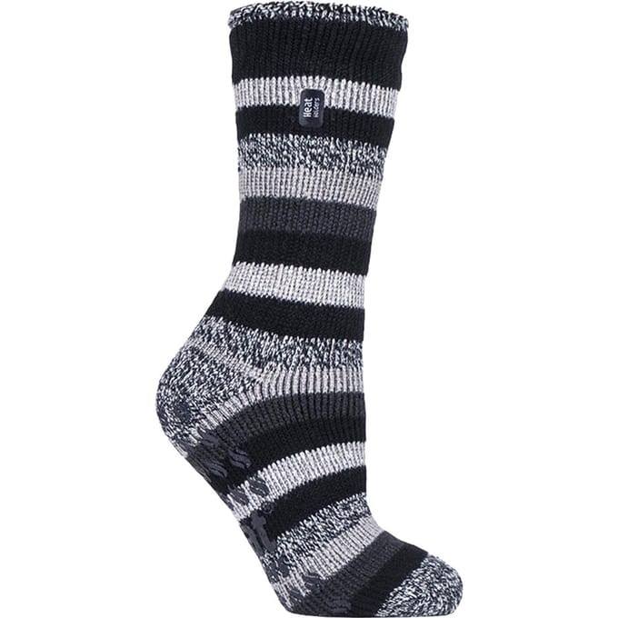 Heat Holders - Thermosokken voor dames met handgrepen - Zwart Stripe (Juniper)