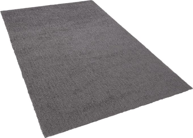 DEMRE - Shaggy vloerkleed - Donkergrijs - 200 x 300 cm - Polyester