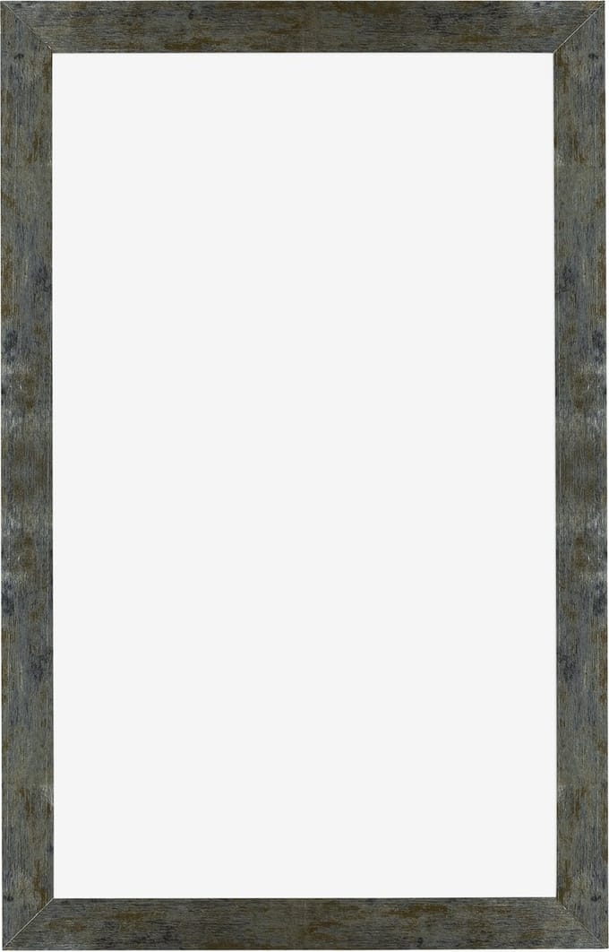 Fotolijst 33x48 cm - MDF - Blauw Goud Gemeleerd - Marseille