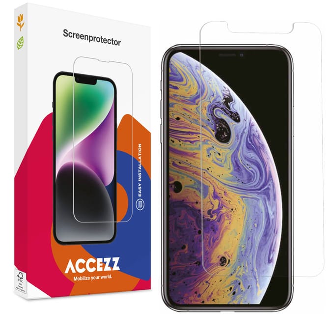 Accezz Screen Protector - Geschikt voor Apple iPhone Xs Max / 11 Pro Max - Gehard Glas Screenprotector