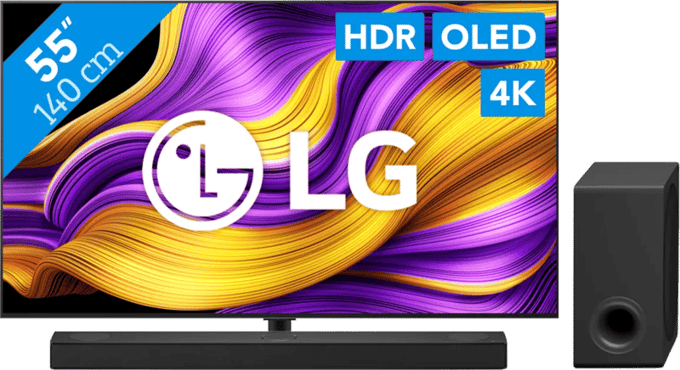 LG 55" OLED EVO G56 4K (2025) + LG DS80TR