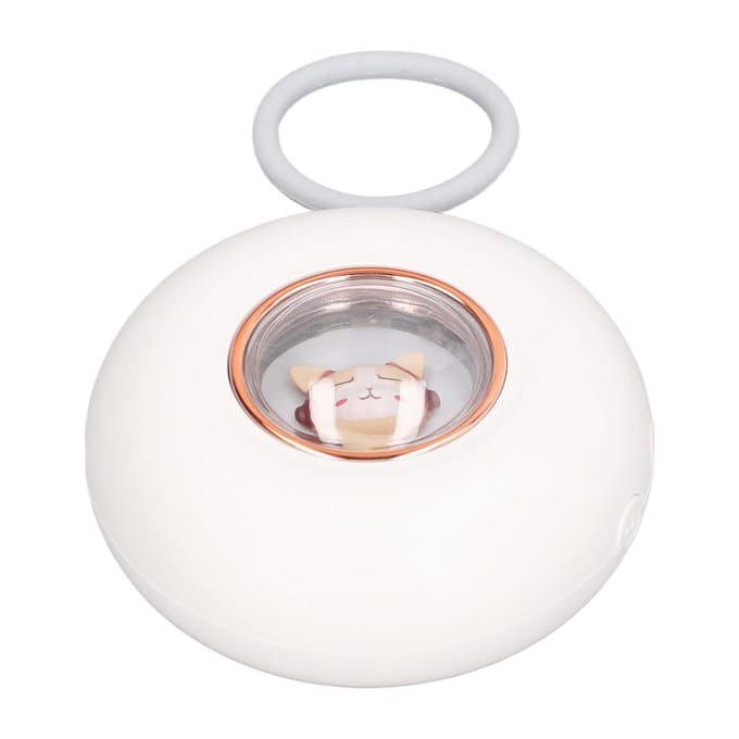 Microstroom Handheld Slaaphulpmiddel Cartoon Ronde Vorm Angstverlichting Fysieke Puls Slaaphulpmiddel white