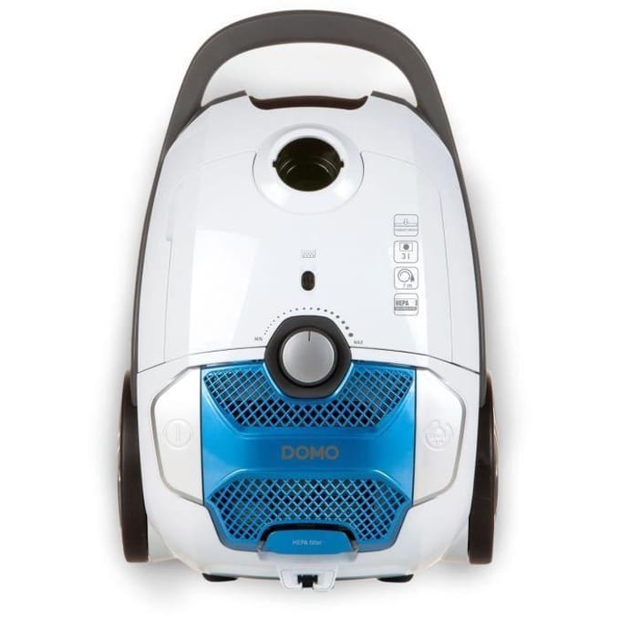 DOMO DO7291S Stofzuiger met zak - 3 L - 700 W - wit