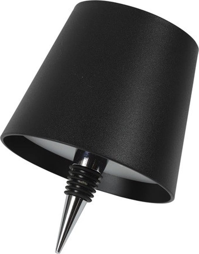 Countryfield - Lamp - touch flessenkork - LED Lux zwart