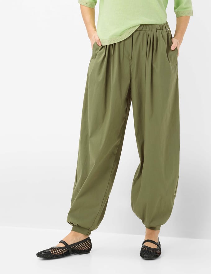 Brax Dames   Style MABEL S OLIVINE Groen Olijf, groen - olijf, maat 34K