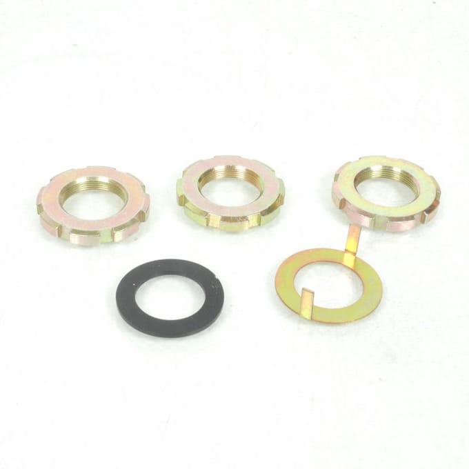 Kit écrous cannelés M25 de direction pour scooter Peugeot 125 Django 2T 804474