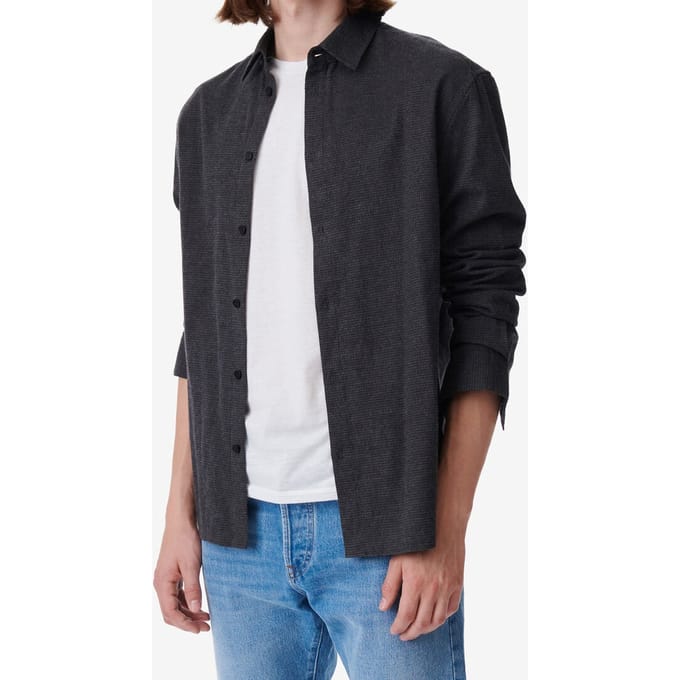 IRO Paris Venus Shirt Mixed Grey Größe: 37 | Casual hemden Outlet | Herren | Grau