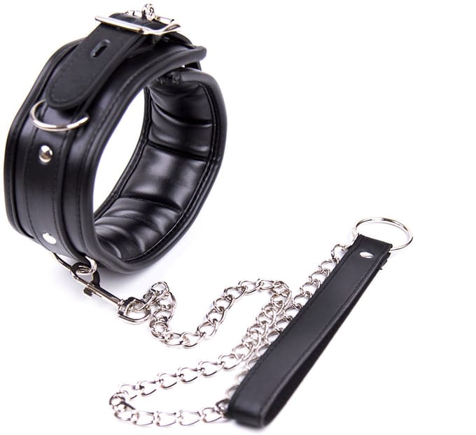 Smart Moves - Collar met Padding - Inclusief Leiband - Zwart