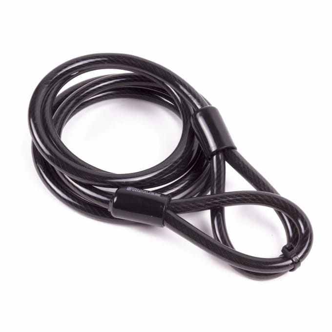 Stahlex Staalkabel met lussen - geplastificeerde terraskabel - 1.5 meter x 8MM