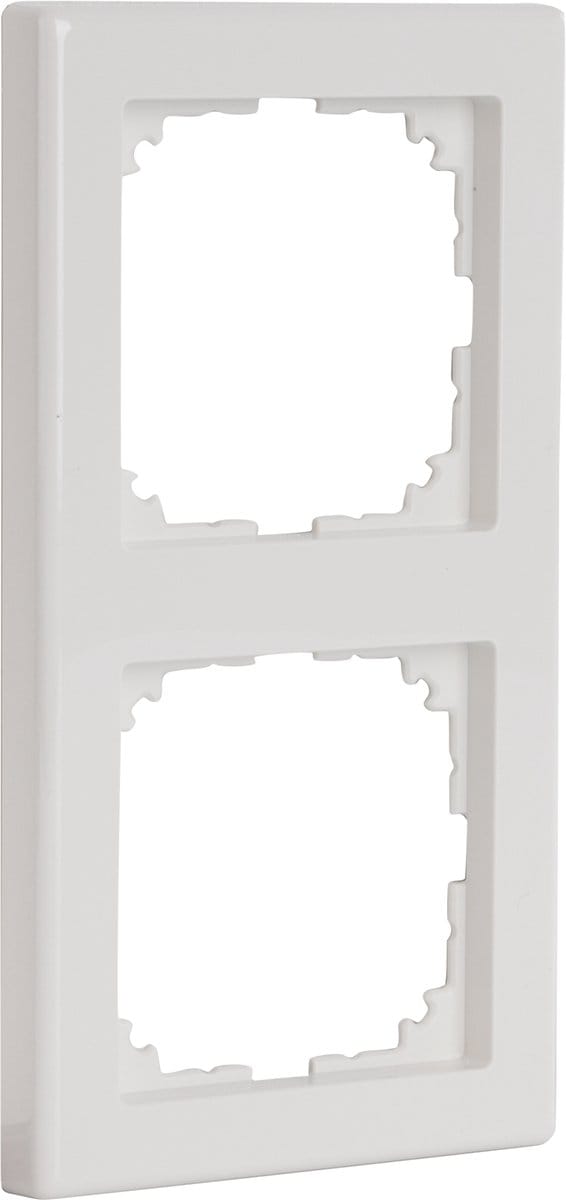 Merten M-Smart afdekraam - inbouw - 2-voudig - polarwit