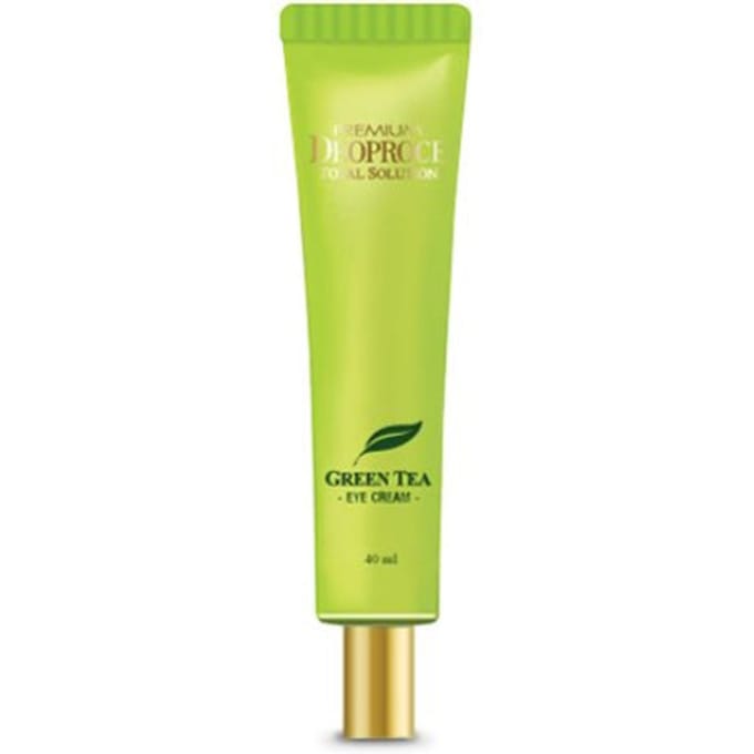 Premium Deoproce Groene Thee Totaaloplossing Oogcrème 40ml 1Pc / 2 Stuks / 3 Stuks / 4 Stuks 1Pc yellow