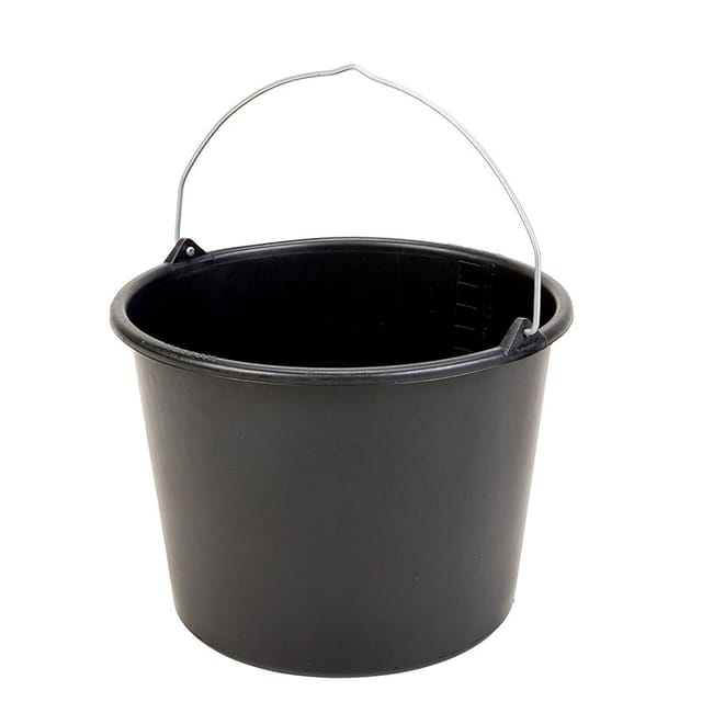 Emmer Cleaninq 12 liter zwart 2stuks