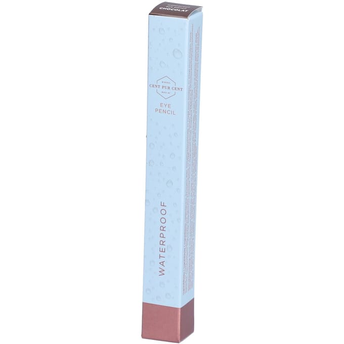 Cent Pur Cent Waterproof Eye Pencil Chocolat - Precisie - Eenvoudig in gebruik - 0,8 ml
