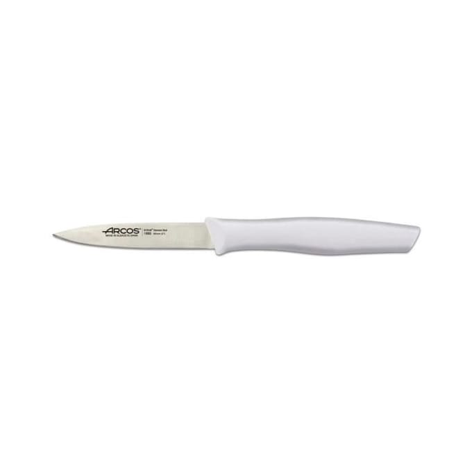 Couteau - ARCOS - Mondador Arcos Nova 188524 - Acier inoxydable NITRUM - Lame blanche 8 cm - Mango ergonomique