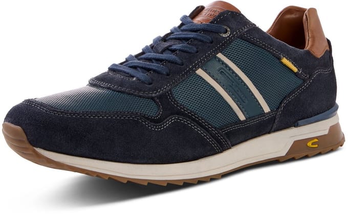 camel active Sneaker met rits aan binnenzijde - Maat - Blauwmenswear-45