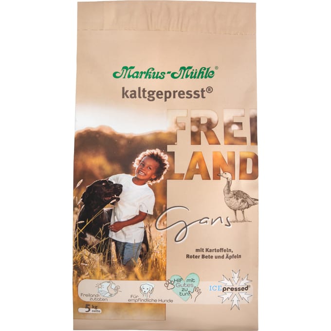 5kg Markus-Mühle scharrelgans droogvoer voor honden