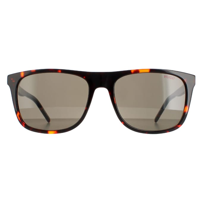 Hugo van Hugo Boss Rectangle Mannen Havana Grijs Bruin Hg 1194/S