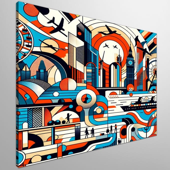 Kunstprint | Wanddecoratie | Canvas | 100 × 100 cm