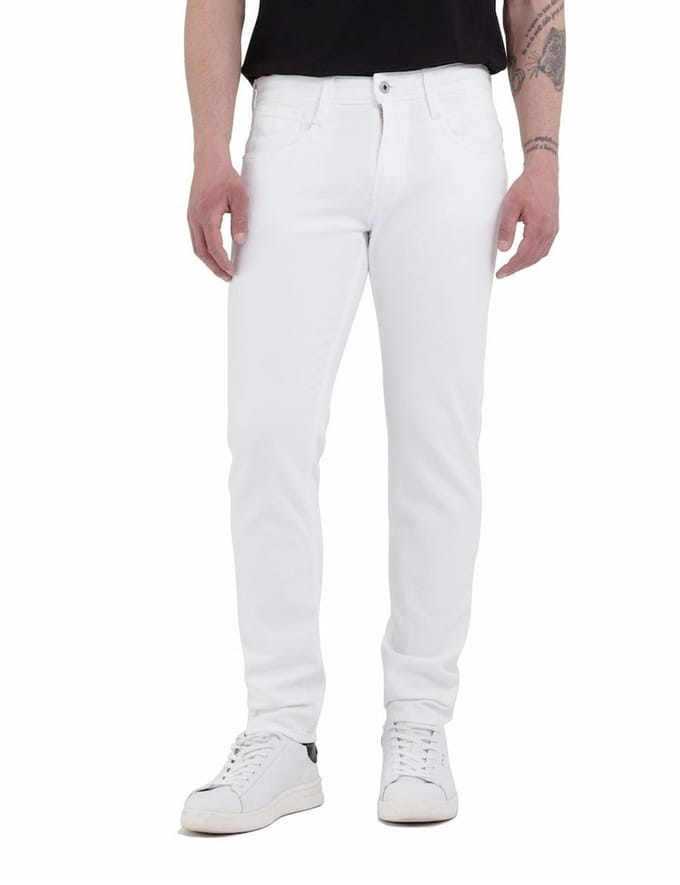 Replay Jeans ANBASS SLIM WHITE (M914 .000.80693C2 - 001)
