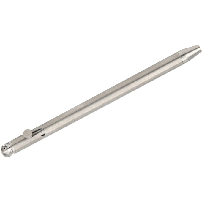 Mini Pen Puur Titanium EDC Draagbare Sleutelhanger Pen Schrijven Balpen Schrijfinstrument zilver
