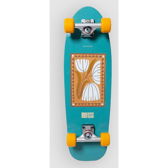 Long Island Longboards Flowers 28.5"x8.5" Complete patroon