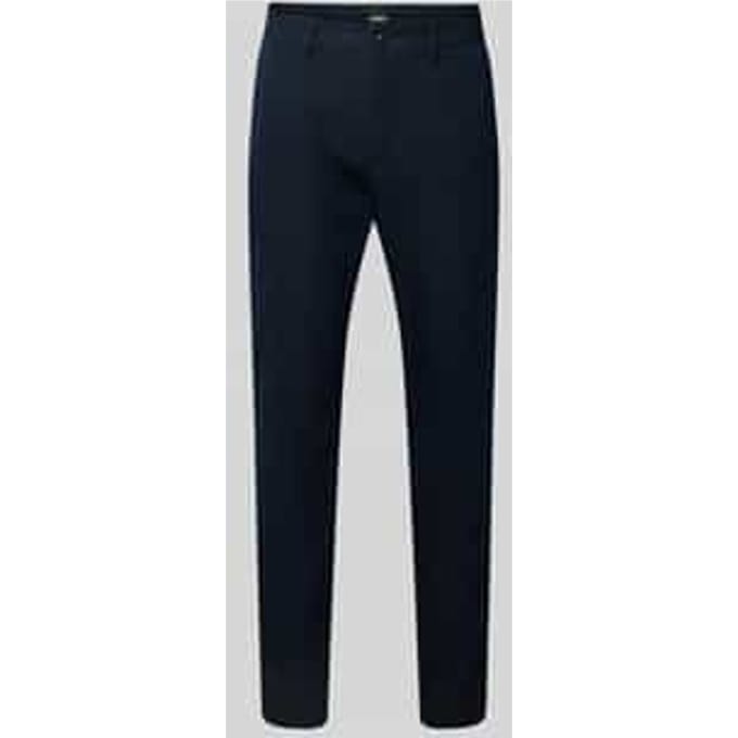 Slim fit pantalon van katoenmix, model 'KANTON'