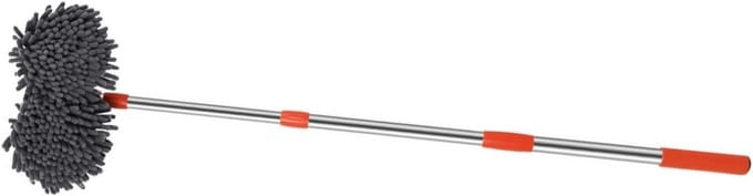 Autowasborstel - Dweilborstel - Auto Reinigen - 360 Graden Draaibaar - 80-135 cm - A
