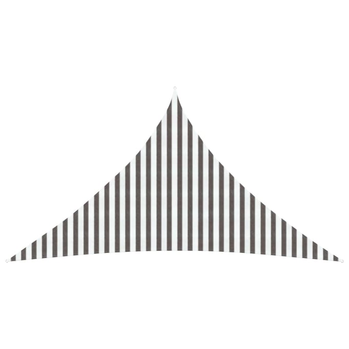 vidaXL - Zonneschaduwzeil - 4,5 - x - 4,5 - x - 4,5 - m - HDPE - Driehoekig