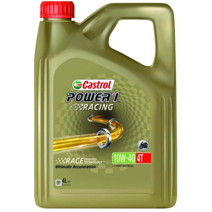 Motorolie CASTROL 15F57B Power 1 Racing 4T 10W40 4L