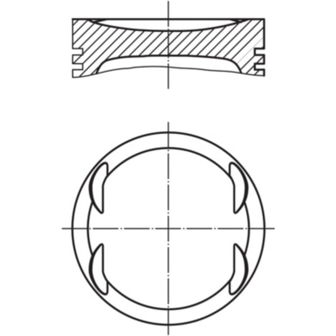 Zuiger MAHLE 001 PI 00175 000
